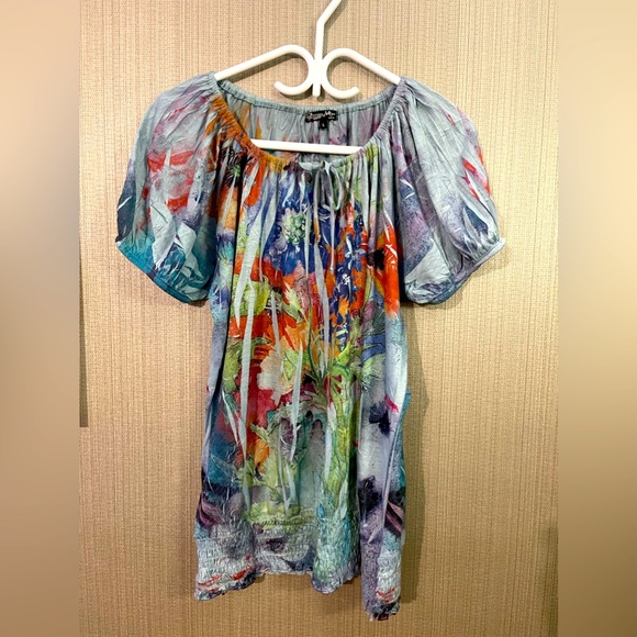 Jessica Max USA floral top - Picture 1 of 5